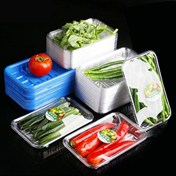 disposable transparat tray No cover box for fruit