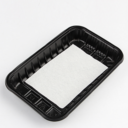 Single layer absorbent pad