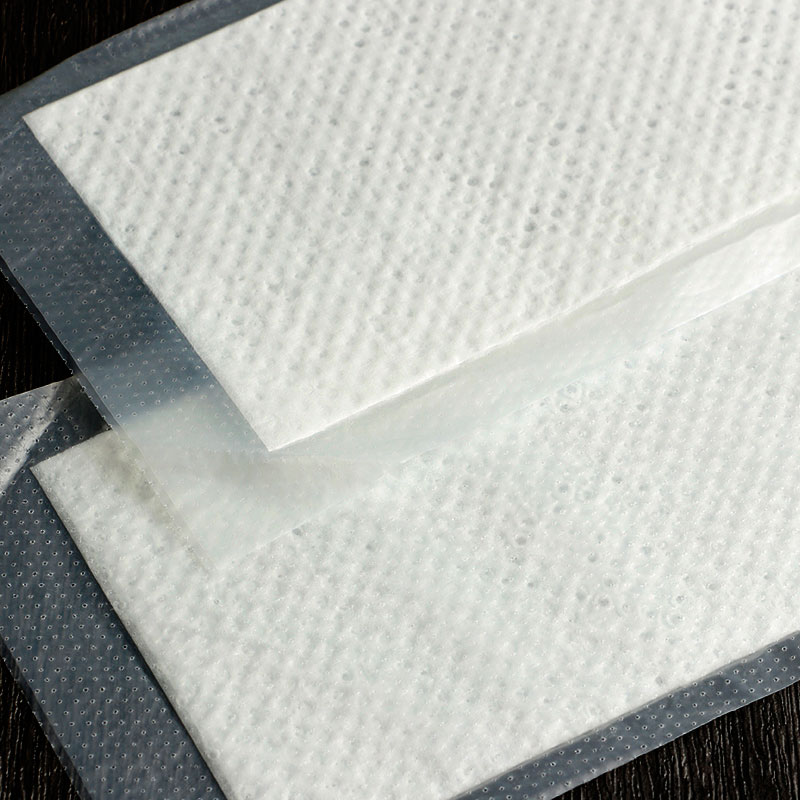 Meat blood absorbent pads for food packaging