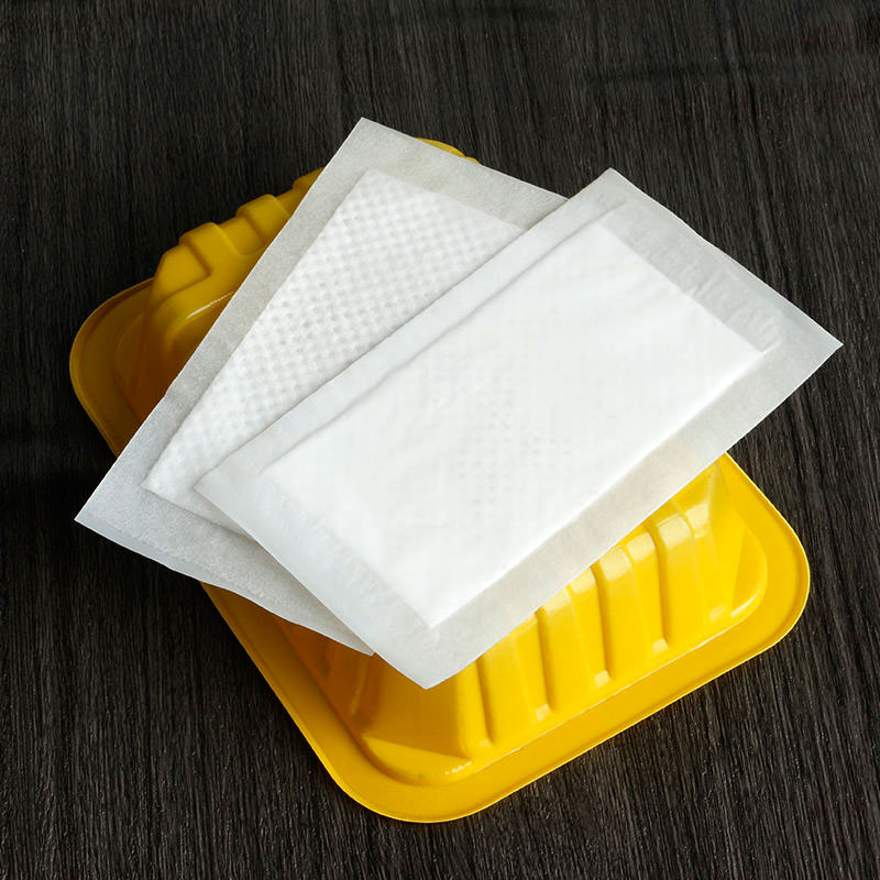 Fast Delivery Fruit Fish Poultry Food Meat Pad Machine Silicone Hydrophilic Absorbent Meat Pad 160*8